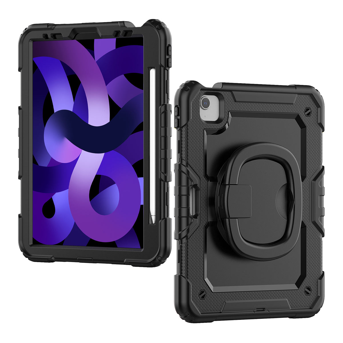 Mobilize Rotating Defender Case Stand Function for Apple iPad Pro 11 (21/22)/Air 10.9 (20/22) Black