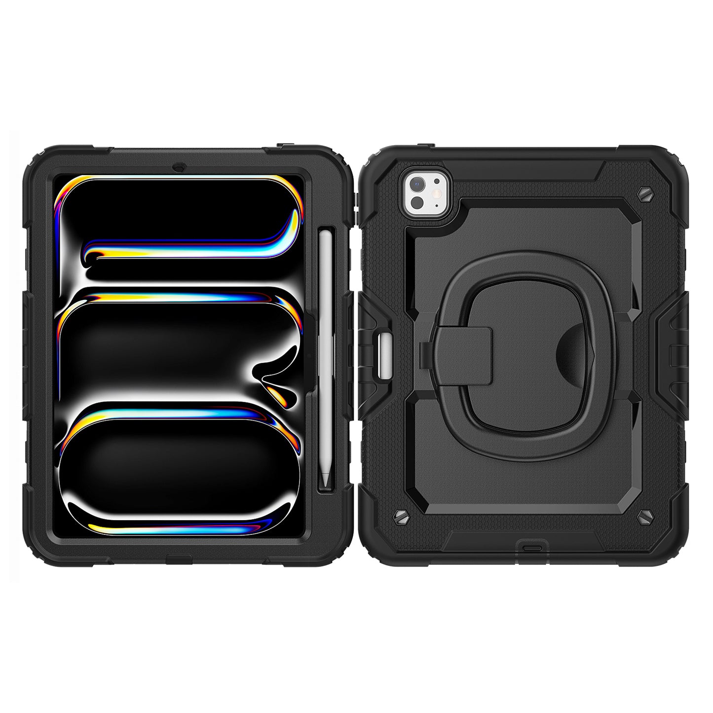 Mobilize Rotating Defender Case Stand Function for Apple iPad Pro 11 (2024/2025) Black