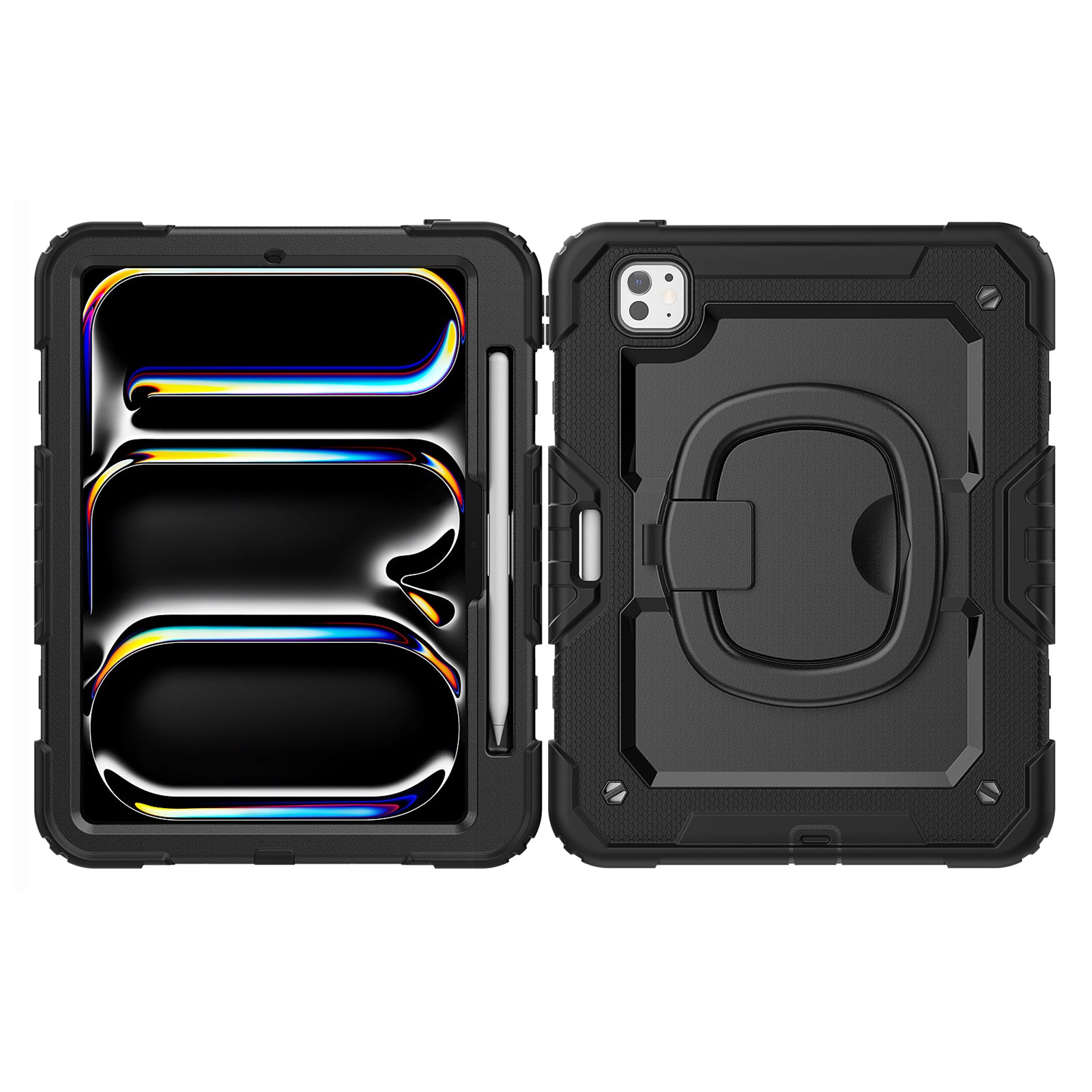 Mobilize Rotating Defender Case Stand Function for Apple iPad Pro 11 (2024/2025) Black