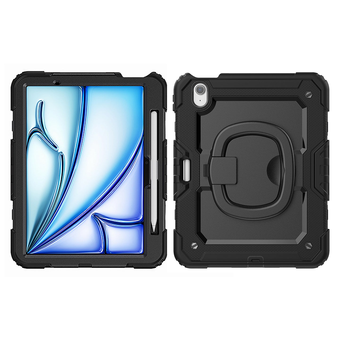 Mobilize Rotating Defender Case Stand Function for Apple iPad Air 11 (2024/2025/2026) Black