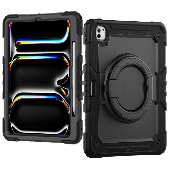 Mobilize Rotating Defender Case Stand Function for Apple iPad Pro 13 (2024/2025) Black