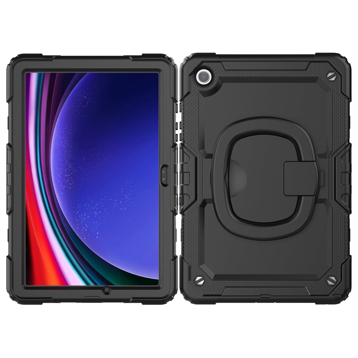 Mobilize Rotating Defender Case Stand Function for Samsung Galaxy Tab A9+ Black