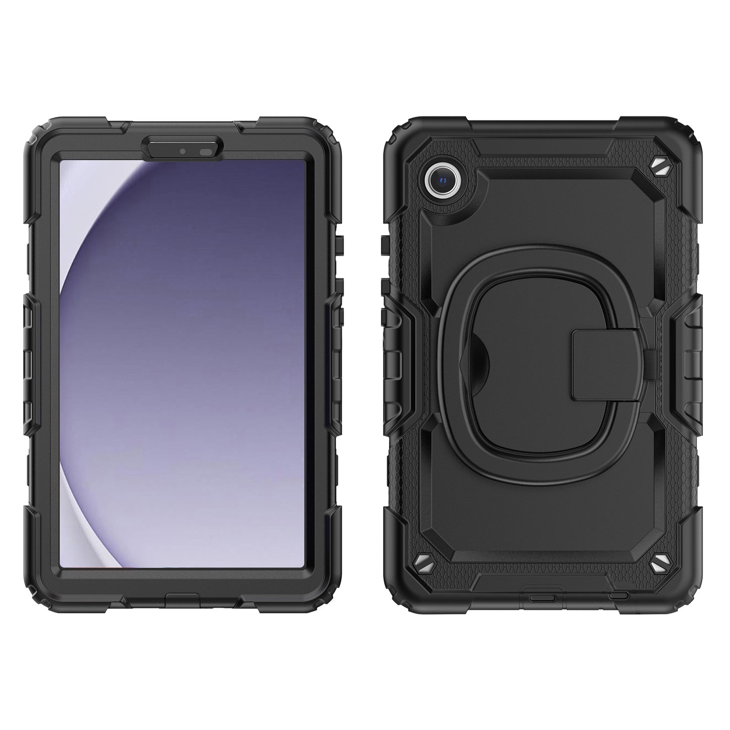 Mobilize Rotating Defender Case Stand Function for Samsung Galaxy Tab A9 8.7 Black