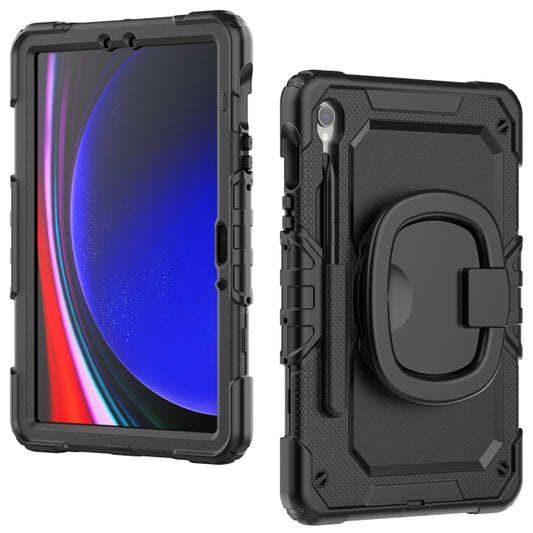 Mobilize Rotating Defender Case Standfunktion für Samsung Galaxy Tab S9 11/S9 FE 10.9 Schwarz