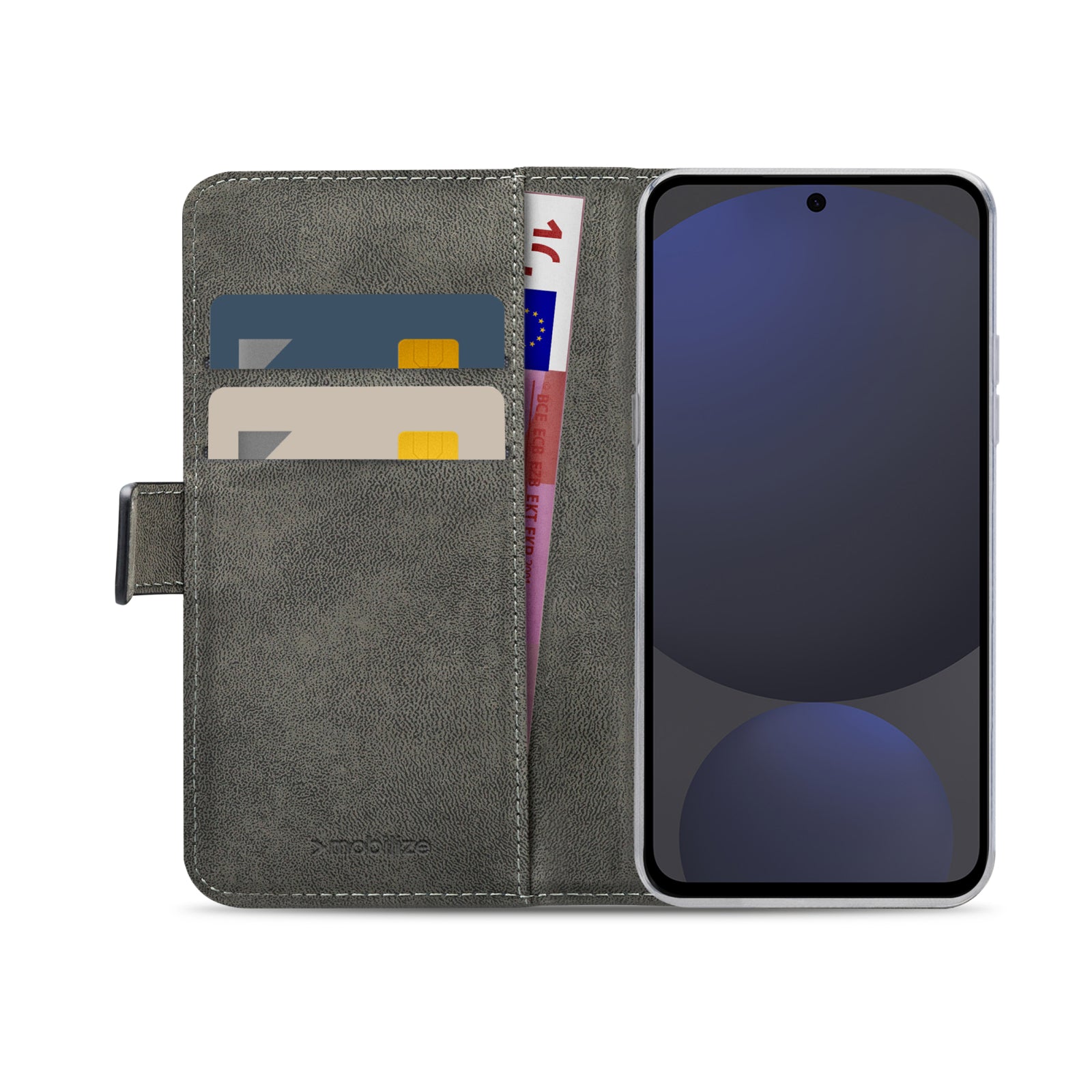 Mobilize Classic Gelly Wallet Book Case Samsung Galaxy S24 FE Black