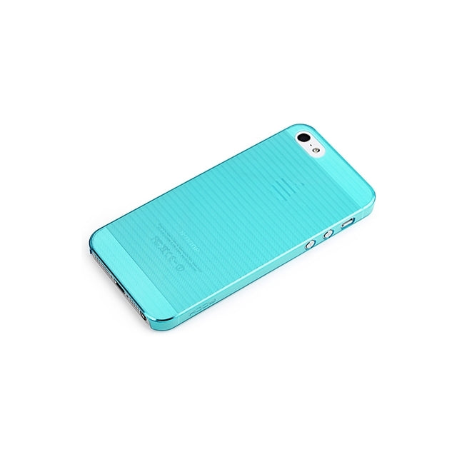 Rock Texture Ultra Thin Case Apple iPhone 5/5S/SE Blau