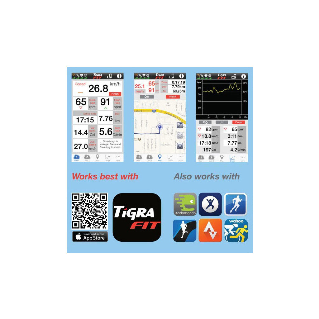 Tigra Trio 3-in-1 fitness sensor