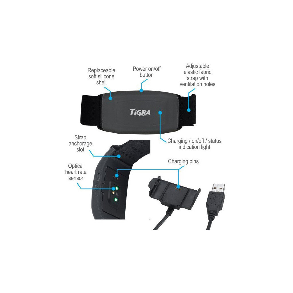 Tigra Trio 3-in-1 fitness sensor