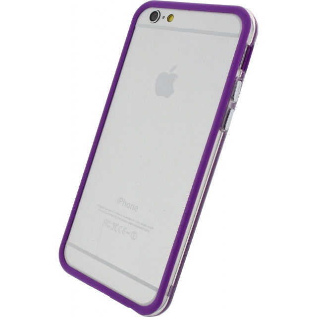 Xccess Bumper Case Apple iPhone 6/6S Transparent/Lila