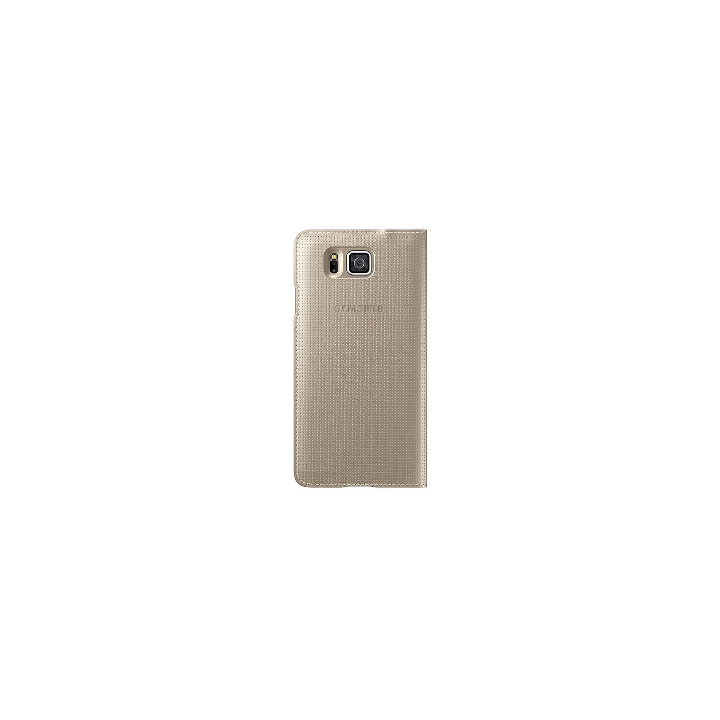 EF-FG850BFEGWW Samsung Flip Cover Galaxy Alpha Gold