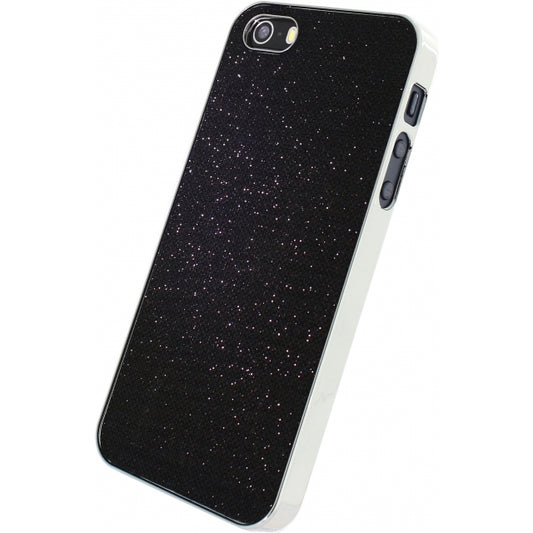 Xccess Glitter Cover Apple iPhone 5/5S/SE Black