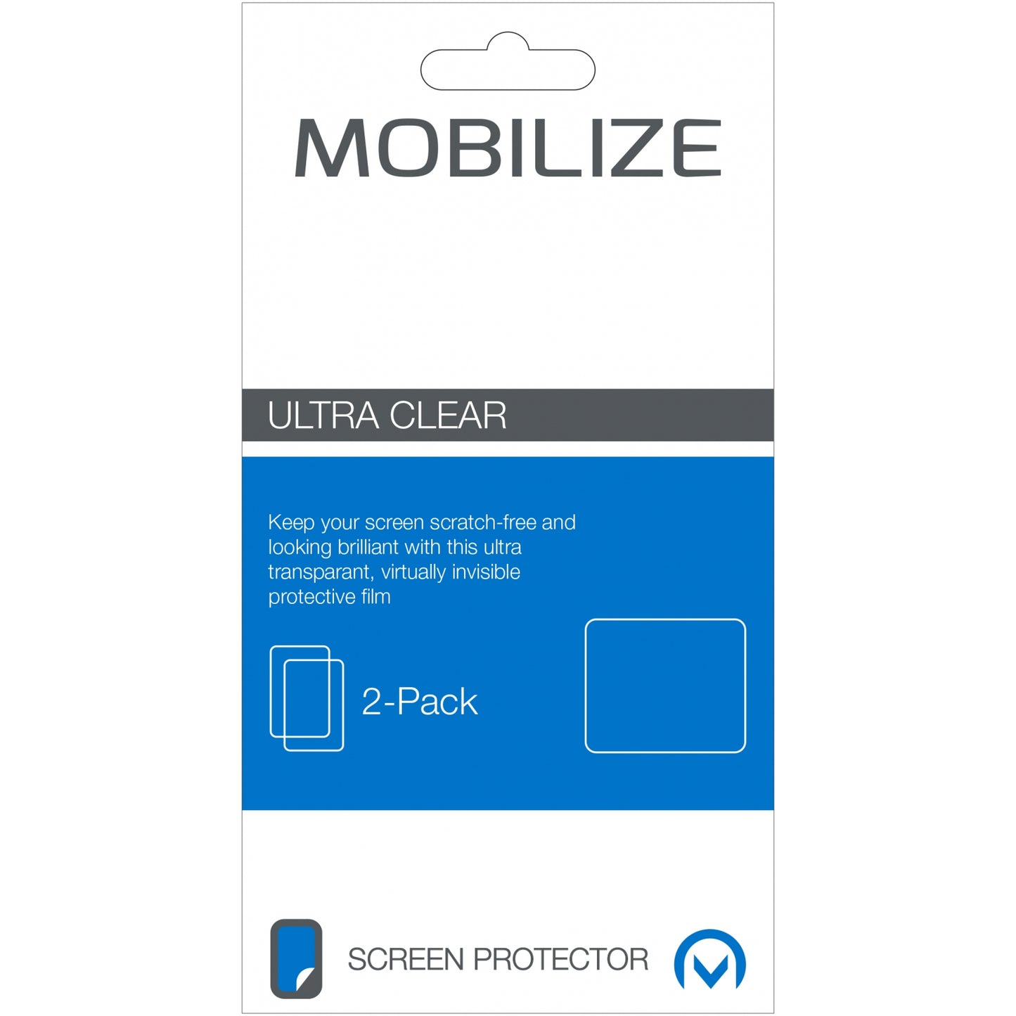 Mobilize Clear 2-pack Screen Protector HTC Desire 820