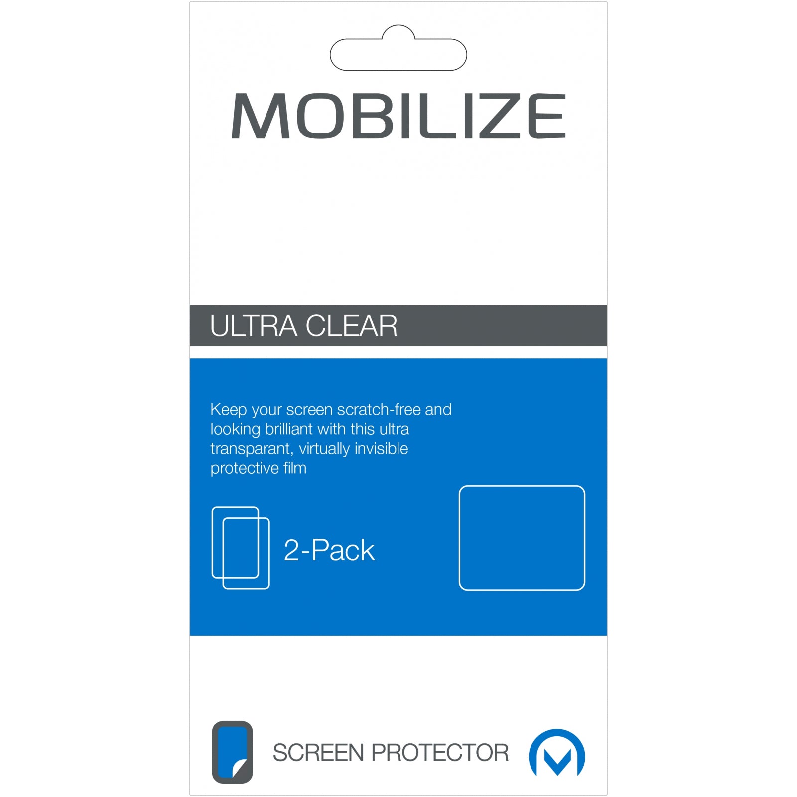 Mobilize Clear 2-pack Screen Protector HTC Desire 820
