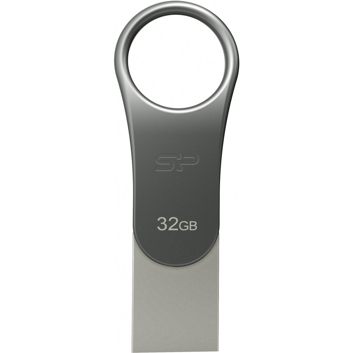 Silicon Power C80 Dual USB Pendrive Mobile 32GB USB-C Grey