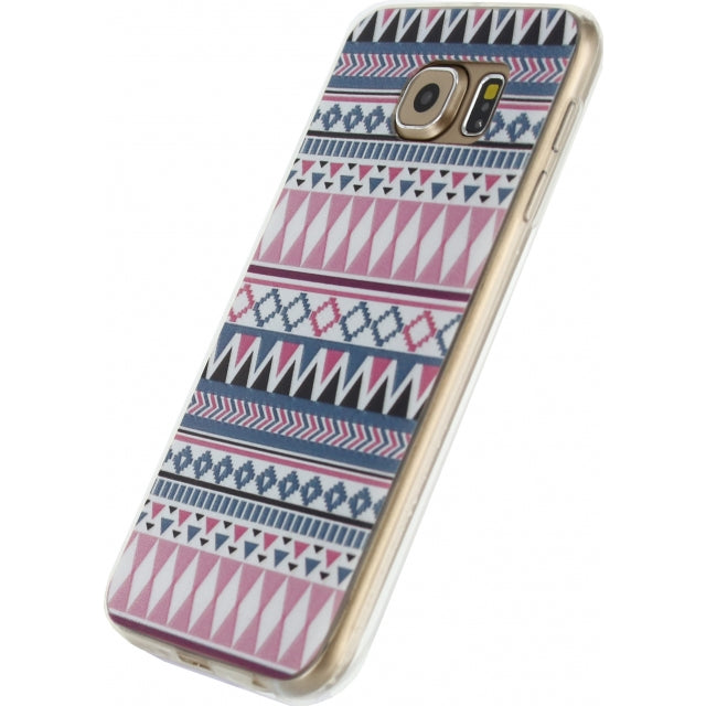 Xccess TPU Coque Samsung Galaxy S6 Rose Hipster
