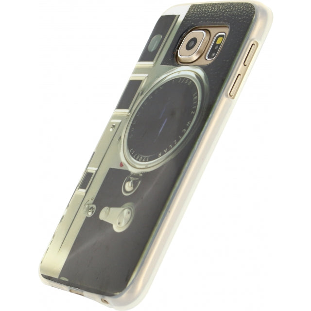 Xccess TPU Case Samsung Galaxy S6 Retro Camera