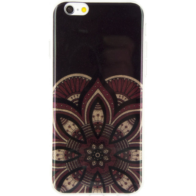 Xccess TPU Case Apple iPhone 6/6S Glitter Oriental Bordeaux