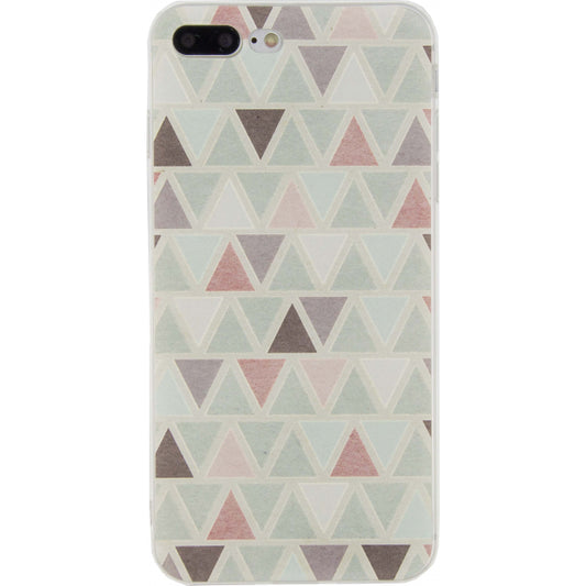Xccess TPU Case Apple iPhone 7 Plus/8 Plus Pastel Triangular