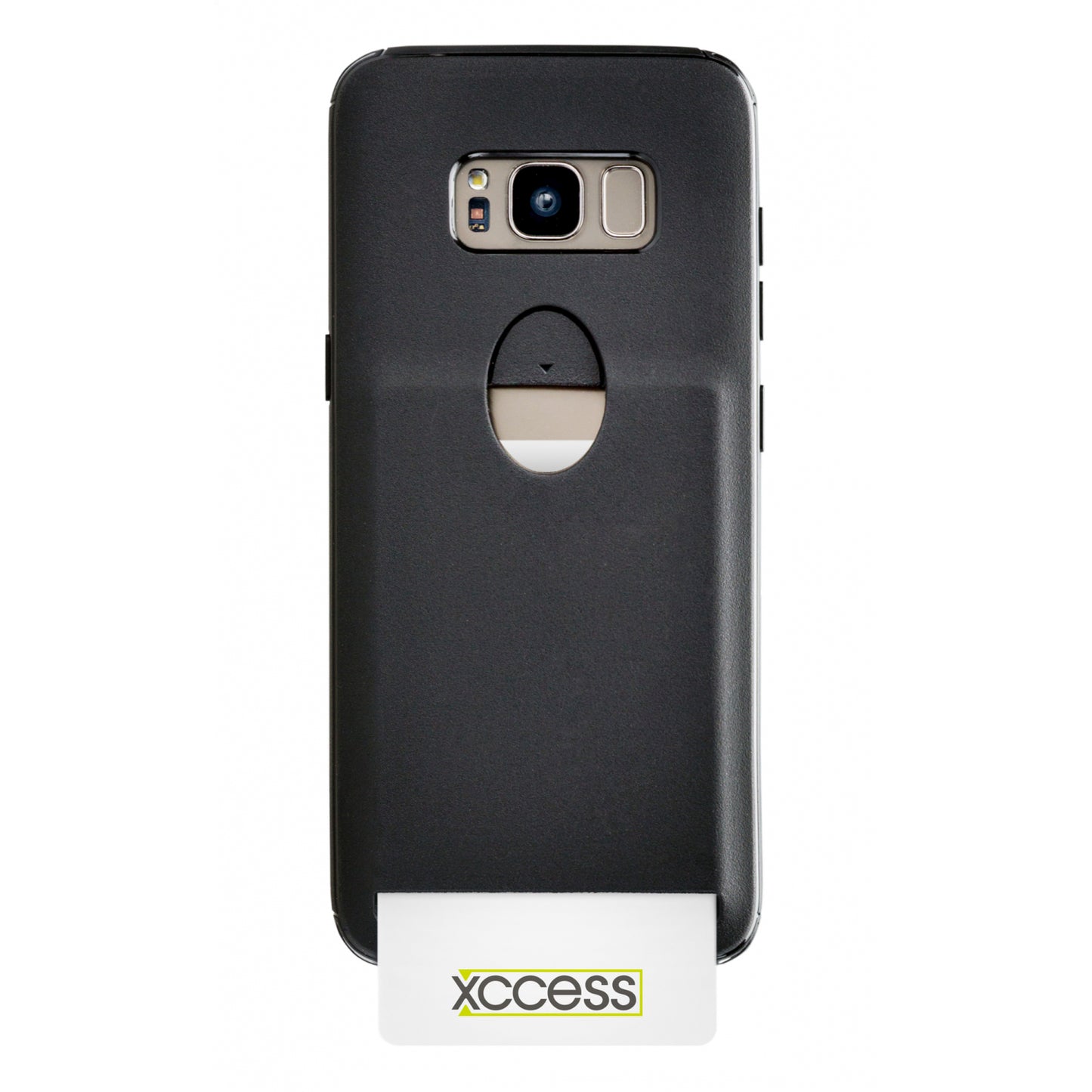 Xccess Matt TPU Card Case Samsung Galaxy S8 Black