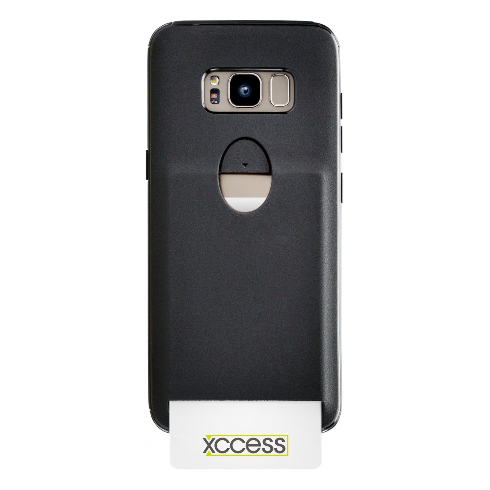 Xccess Matt TPU Card Case Samsung Galaxy S8 Black