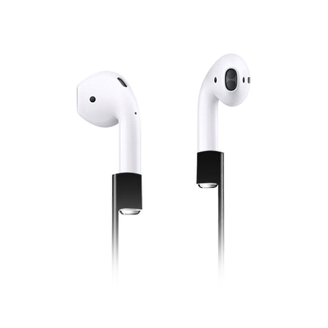 Xccess Anti Lost Strap für Apple Airpods Schwarz