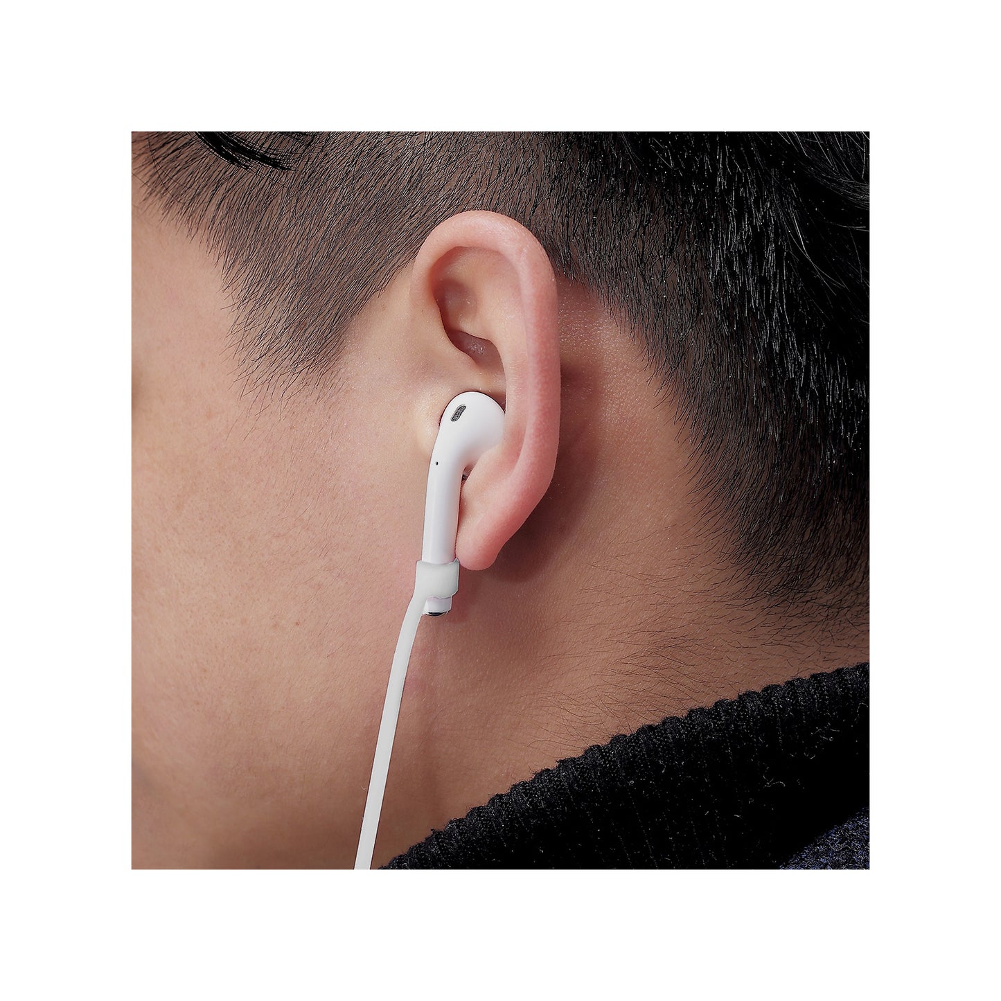 Xccess Anti Lost Strap for Apple Airpods White