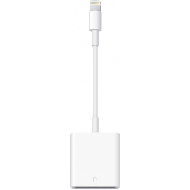 MJYT2ZM/A Adaptateur Lightning vers lecteur de carte SD pour appareil photo Apple Blanc
