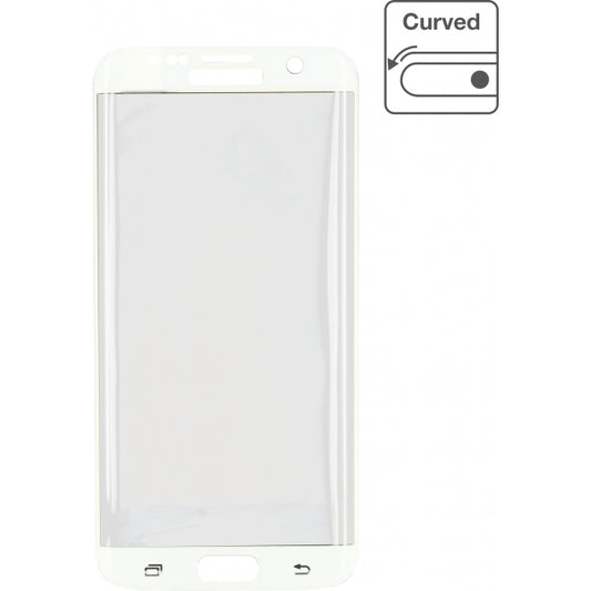 Mobilize Edge-To-Edge Glass Screen Protector Samsung Galaxy S7 Edge Blanc