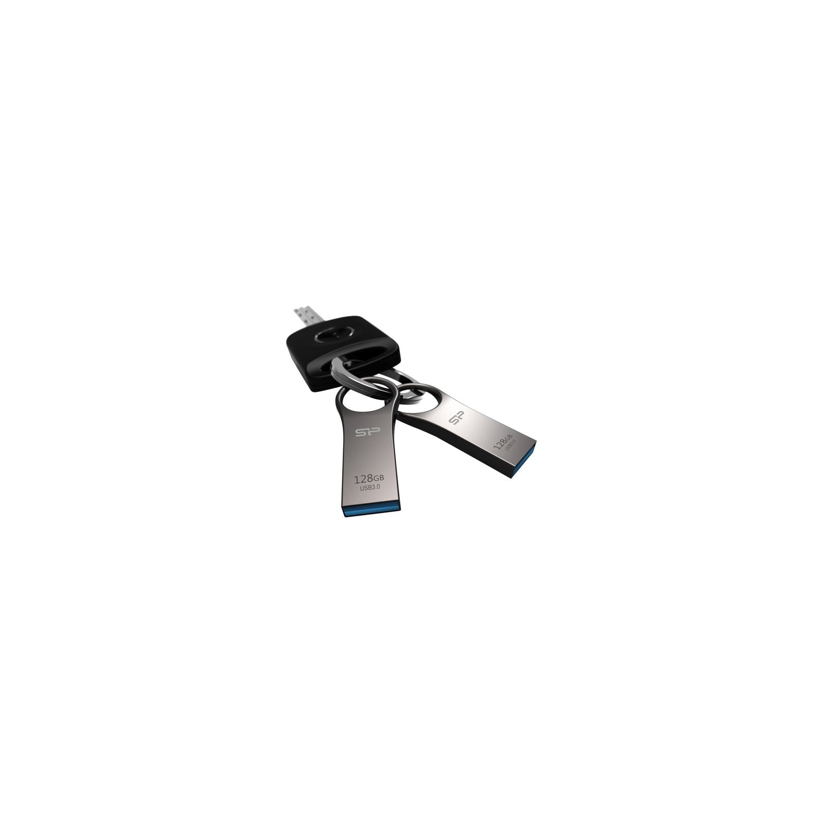 Silicon Power J80 Jewel USB Pendrive 128GB USB 3.2 Titanium