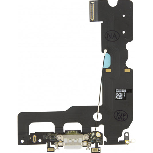 Replacement Charge/Data Connector incl. Flex Cable for Apple iPhone 7 Plus Grey OEM