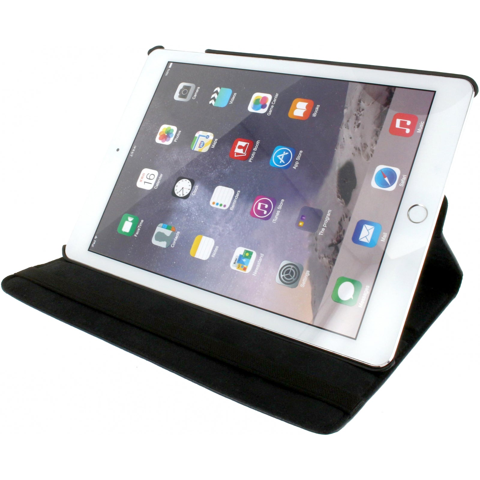 Xccess Rotating Stand Case Apple iPad 9.7 2017/2018/Air Black