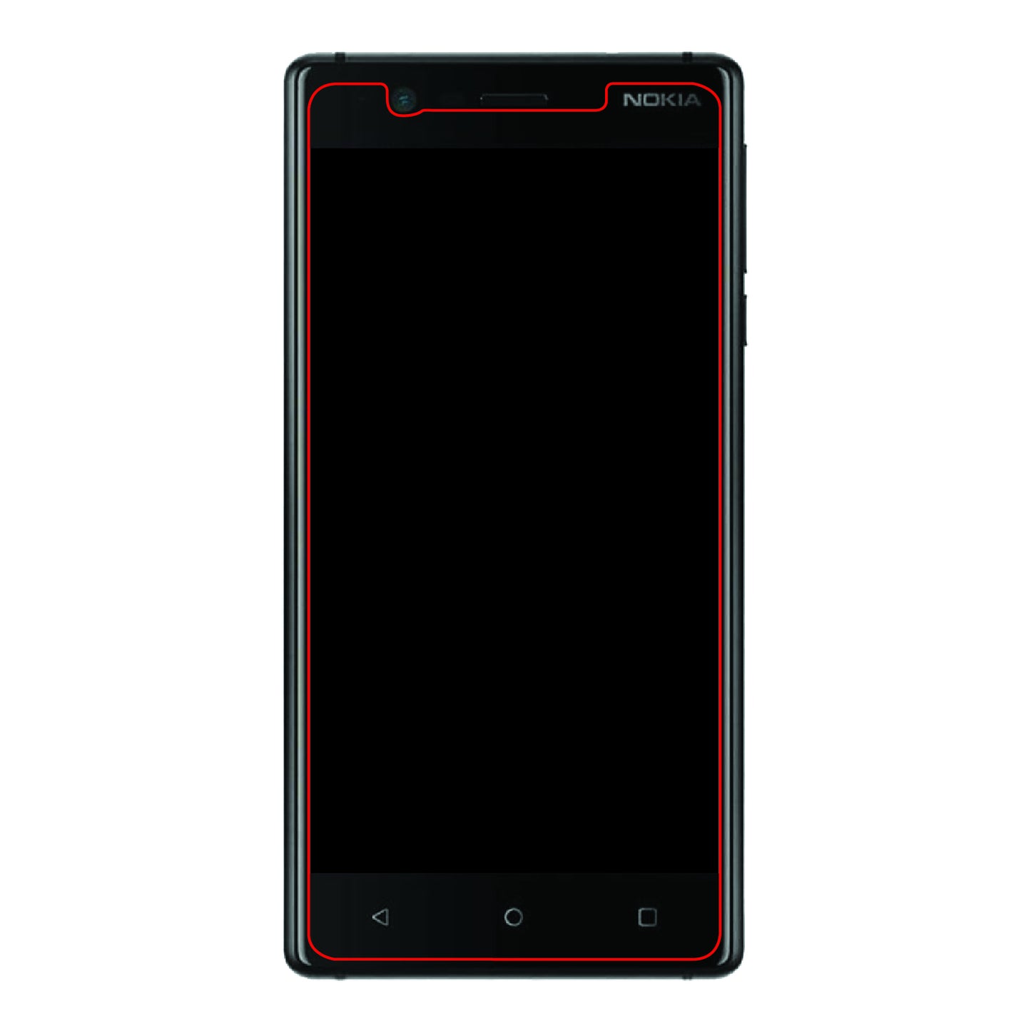 Mobilize Glass Screen Protector Nokia 3