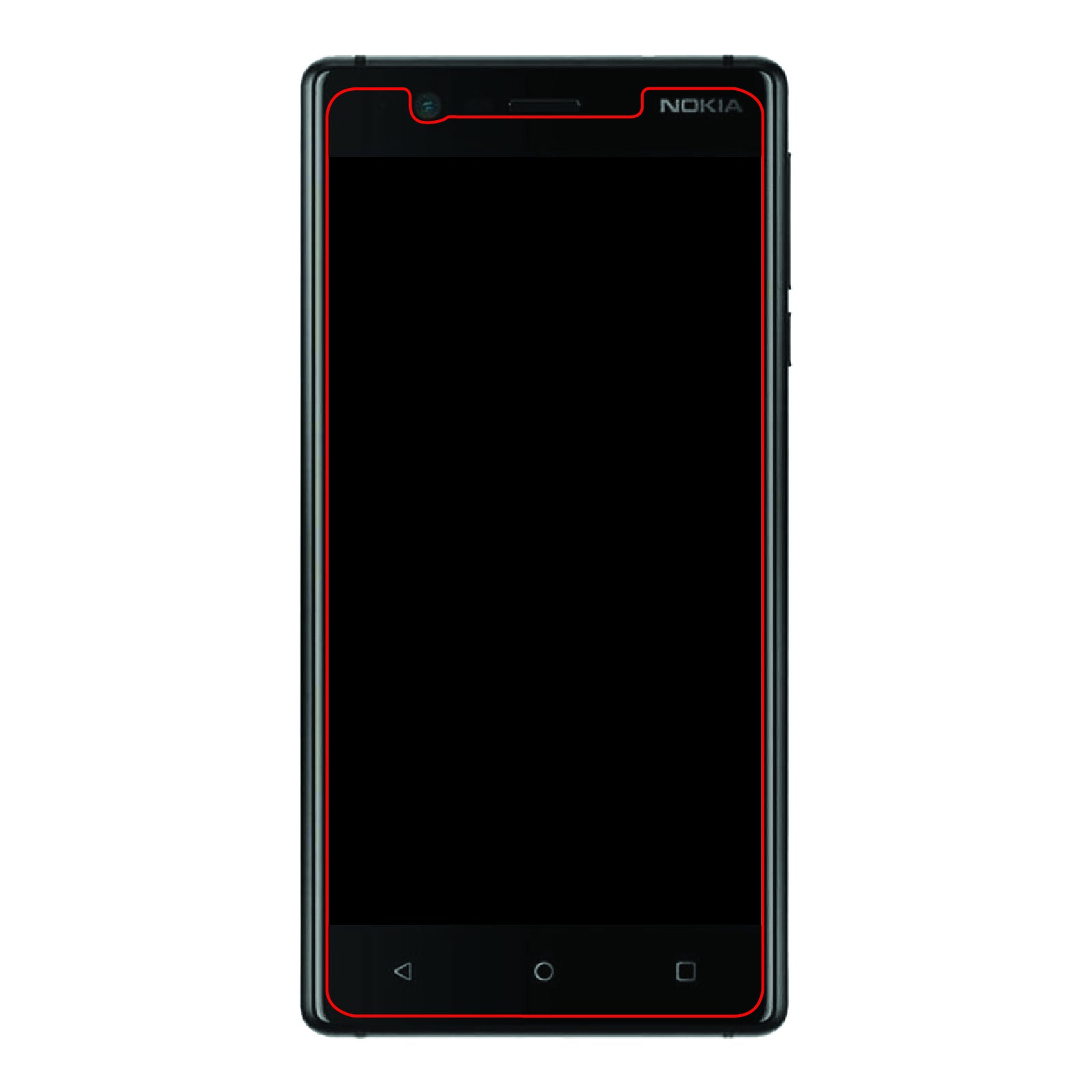 Mobilize Glass Screen Protector Nokia 3
