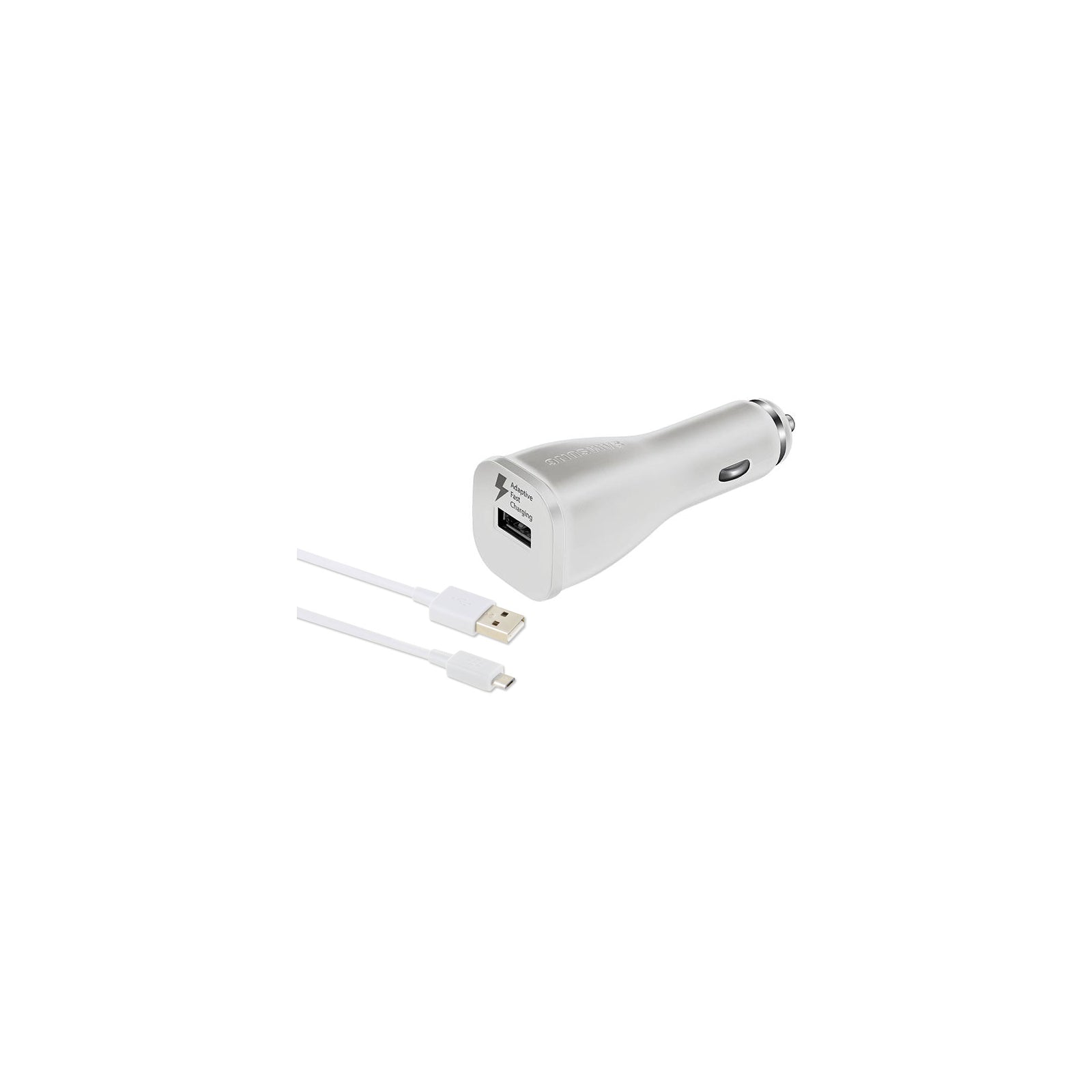 EP-LN915UWEGWW Samsung Adaptive Fast Charging Car Charger Micro-USB White Bulk