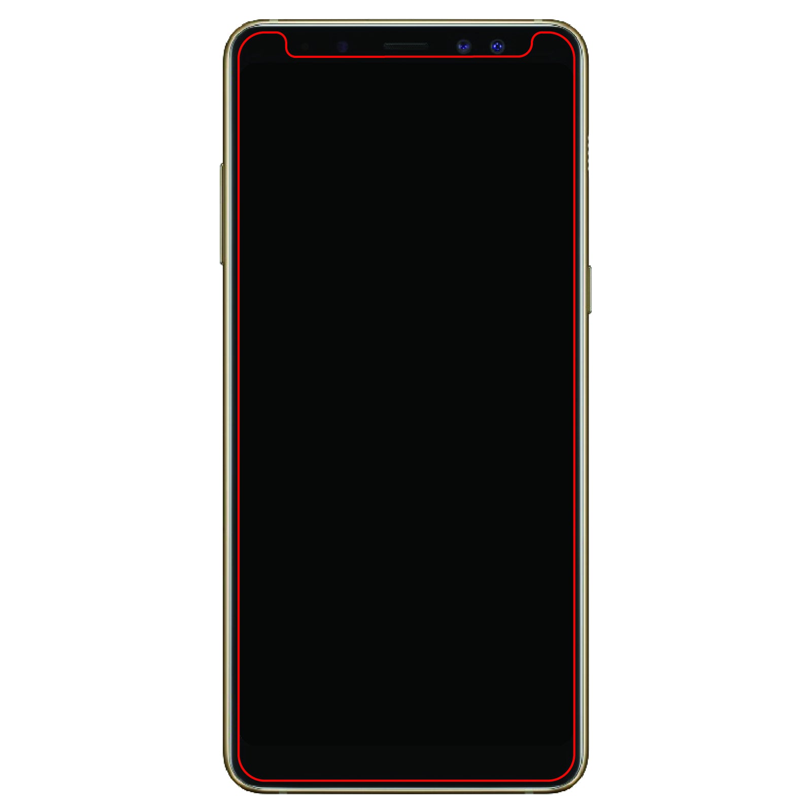 Mobilize Glass Screen Protector Samsung Galaxy A8+ 2018
