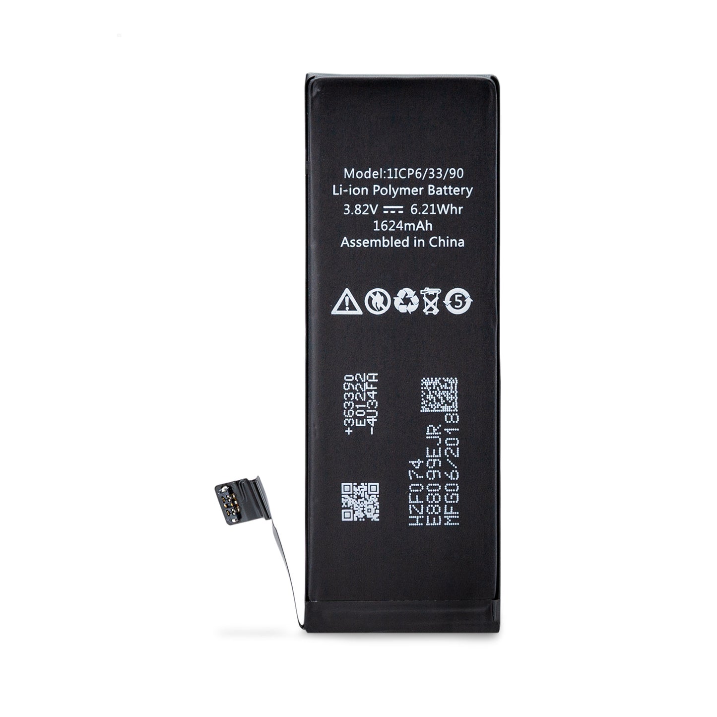 Xccess Accu Apple 616-00106 iPhone SE Comparable Li-Po 1600 mAh