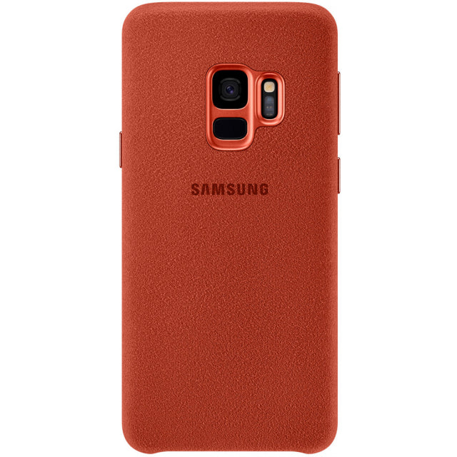 EF-XG960AREGWW Samsung Alcantara Cover Galaxy S9 Rot