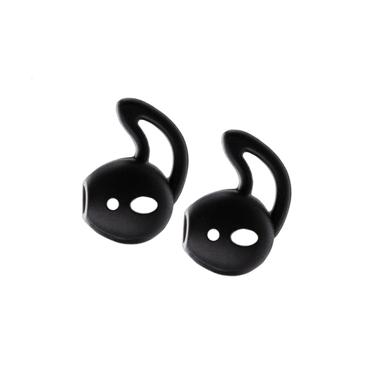 Xccess Silicone Earbuds with Ear Hook for Apple Earpod/Airpod Black