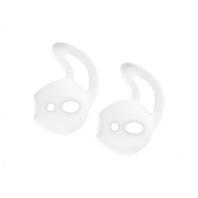 Xccess Silikon-Ohrstöpsel mit Ohrbügel für Apple Earpod/Airpod Weiß