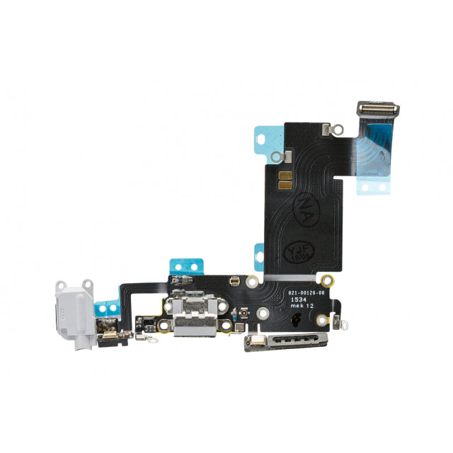Replacement Charge/Data Connector incl. Flex Cable for Apple iPhone 6S Plus White OEM