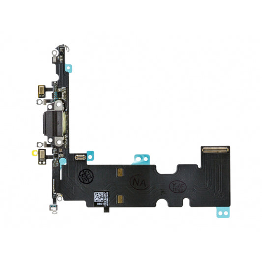 Replacement Charge/Data Connector incl. Flex Cable for Apple iPhone 8 Plus Black OEM