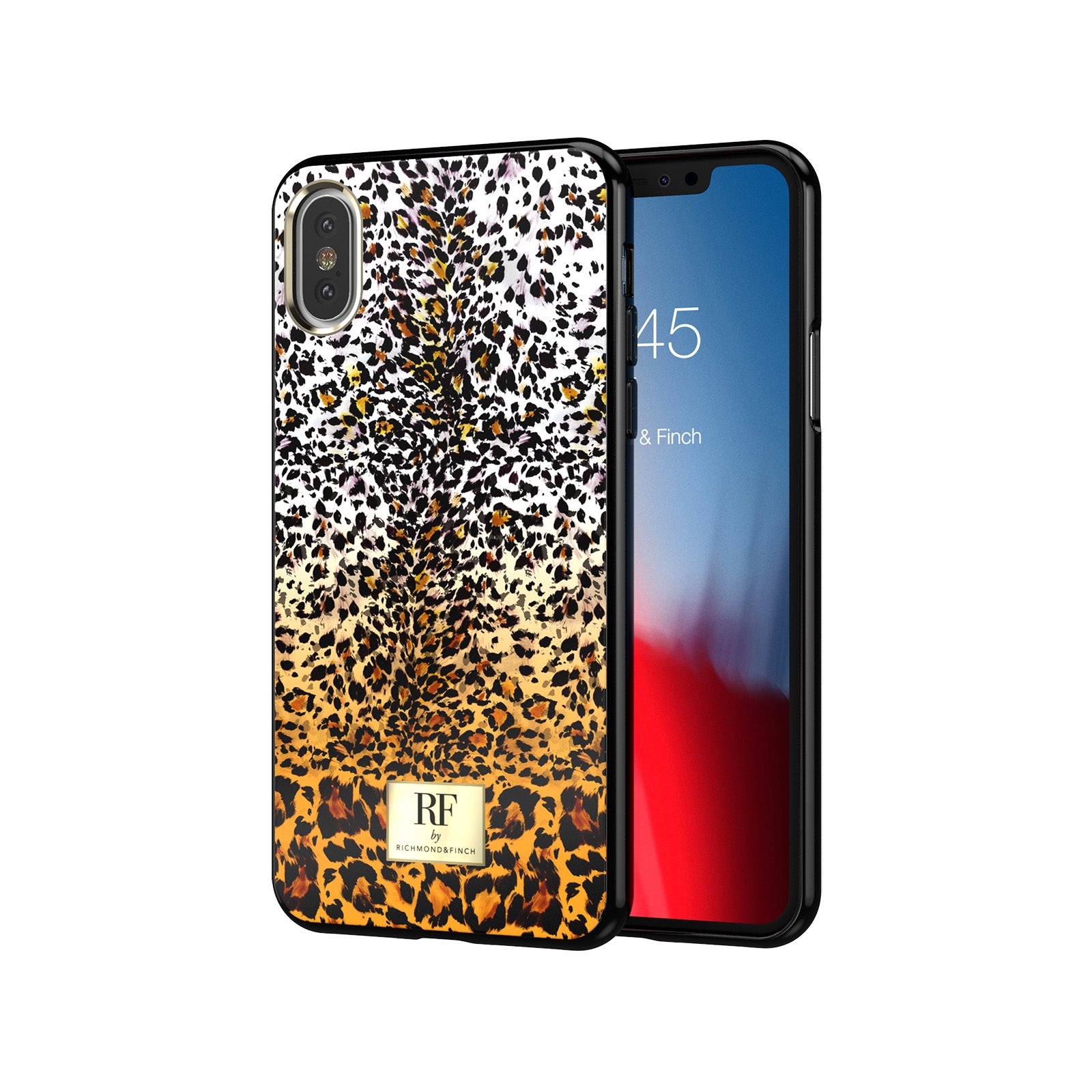 Richmond & Finch RF Series TPU Case Apple iPhone X Fierce Leopard
