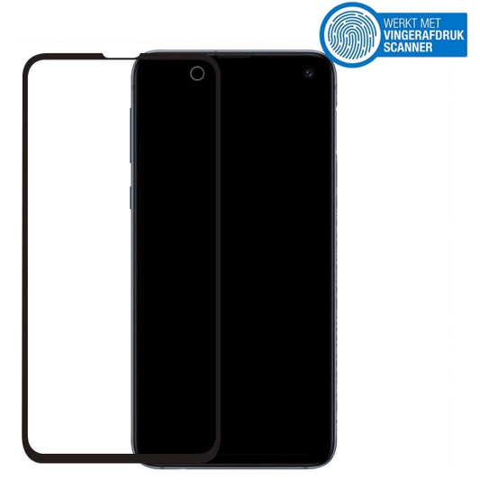 Mobilize Edge-To-Edge Glass Screen Protector Samsung Galaxy S10e Colle Bord Noir