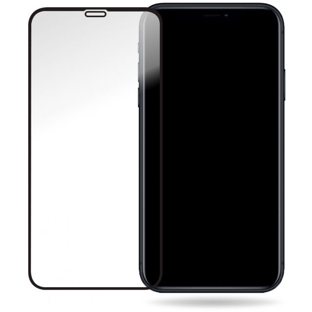 Mobilize Glass Displayschutzfolie – schwarzer Rahmen – Apple iPhone XR/11