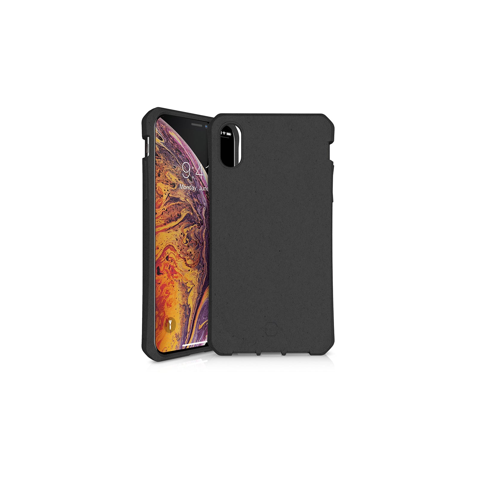 ITSKINS Level 2 FeroniaBio for Apple iPhone Xs Max Black