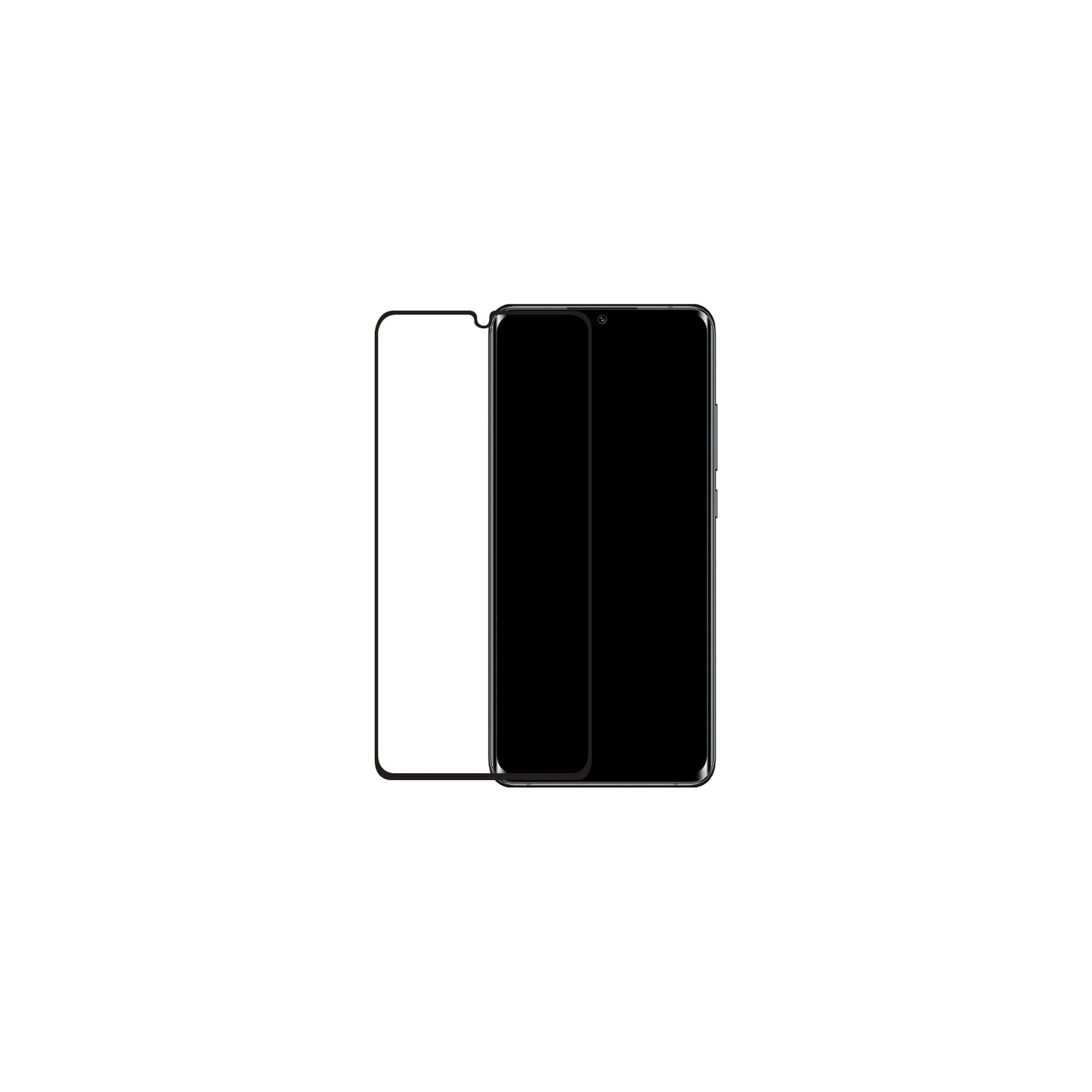 Mobilize Edge-To-Edge Glass Screen Protector Xiaomi Mi Note 10/10 Pro Black Edge Glue