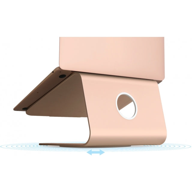 Rain Design mStand 360 Laptopständer + Drehfuß Rose Gold
