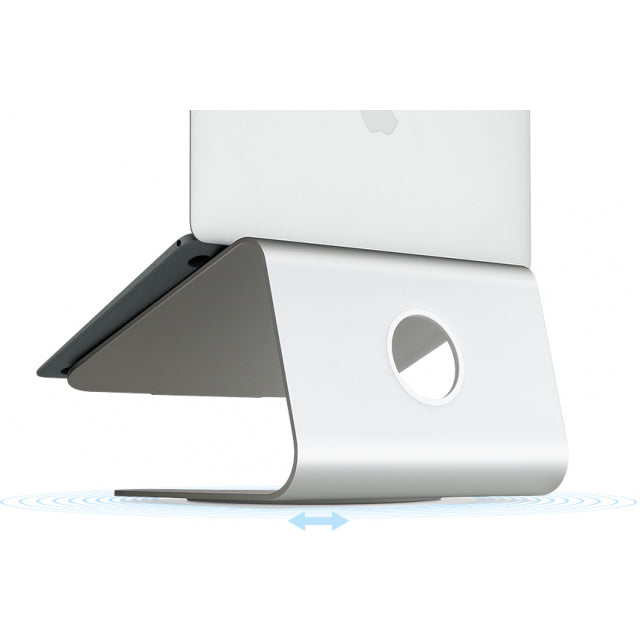 Rain Design mStand 360 Laptopständer + Drehfuß Silber