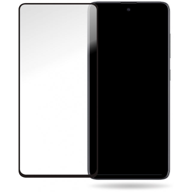 Mobilize Glass Displayschutzfolie - Schwarzer Rahmen - Samsung Galaxy A51/A51 5G