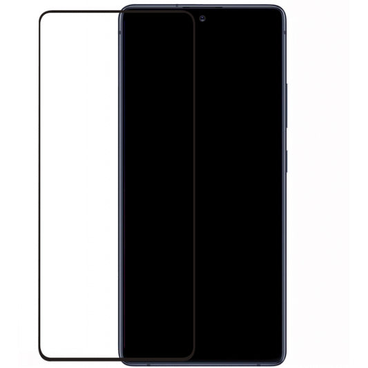 Mobilize Edge-To-Edge Glass Screen Protector Samsung Galaxy S10 Lite Black
